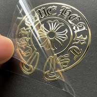 Autocollant d'étiquette en papier durable de luxe imperméable pour cadeaux et artisanat, impression numérique 3D personnalisée avec logo, pour emballage, Guangdong