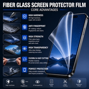 Film protecteur d'écran en fibre de verre 9H, haute dureté, anti-rayures, en rouleau, OEM - Product Image 5