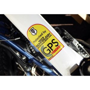 Autocollant de suivi GPS MIMAYIN, lot de 6, autocollant en vinyle auto-adhésif pour voiture, camion, vélo, fenêtre, pare-chocs, antivol, sécurité - Product Image 2