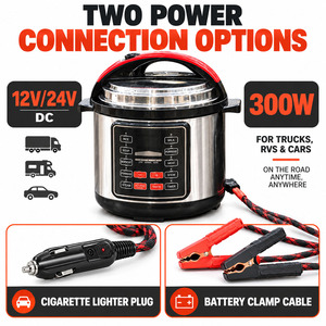 <span class=keywords><strong>Olla</strong></span> <span class=keywords><strong>a</strong></span> Presión Eléctrica Portátil de 12v CC, Alimentada por Baterí<span class=keywords><strong>a</strong></span> de 300w, para Camiones, Autocaravanas y Camping, Proveedor OEM/ODM para Distribuidores de Piezas de Camiones - Product Image 5
