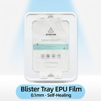 Film EPU souple HD transparent auto-réparateur anti-traces de doigts pour iPhone Duo 0,1 mm 5A, sous blister, HD AF 100K, pliable, bord 3D, sans adhérence, OEM