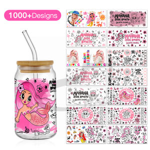 Venta de Fábrica de Hojas de Película de Transferencia de Etiquetas Adhesivas UV DTF para Tazas, Transferencias de Vaso UV-DTF para Envolturas de Vaso Libbey Mañana Será Bonito - Product Image 1