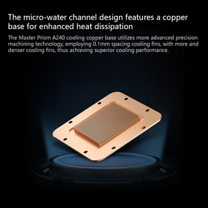 240mm CPU Liquid Cooler ARGB AIO <strong>Water</strong> <strong>Cooling</strong> Radiator <strong>for</strong> <strong>PC</strong> Intel AMD OEM Supplier - Product Image 4