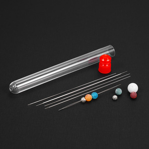 Bottle Shaped <b>Beading</b> Needles Alloy Large Eyed <b>Threading</b> Needle Jewelry Making Tools For Bracelet Necklace Crafting Kit - Product Image 4