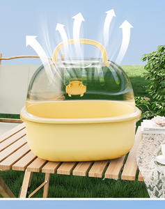 Cage de transport portable pour hamster, cage extérieure, cage de voyage, sécurité anti-évasion, petit sac de transport pour animaux de compagnie, conteneur pour animaux exotiques - Product Image 1