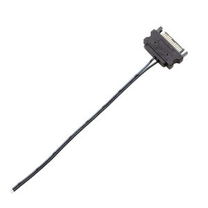 Großhandel Custom DIY 15/30/50cm 5V/12V 15Pin Stecker auf blanken Draht offenes Kabel 2 Adern PC-Gehäuse Streifen Licht Power Pigtail-Kabel - Product Image 2