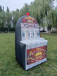 Bán buôn thiết kế mới tùy chỉnh đầy màu sắc công ty hoạt động bên ngoài Inflatable Cubes xúc xắc - Product Image 5