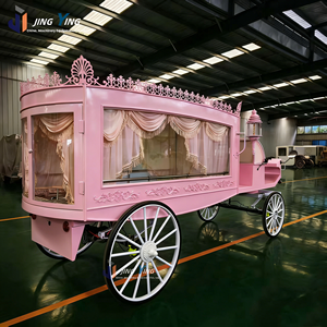 Carruaje de Caballos de la Princesa Cenicienta en Venta, Carruajes Reales para Bodas, Carruajes Eléctricos para Bodas - Product Image 5
