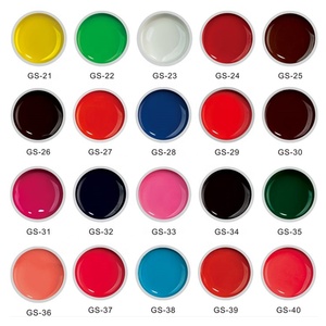 Ea móng tay nghệ thuật 36 màu gel Kit fengshangmei màu gel Bìa Gel - Product Image 5
