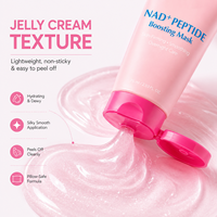 Masques faciaux Lance en marque propre PINK NAD+ & 13 TYPES de PEPTIDES Masque stimulant pour raffermir et lisser la peau Soin de nuit