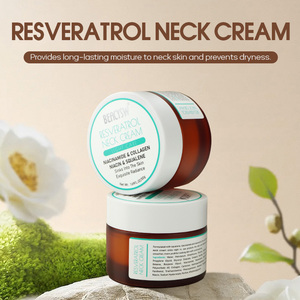 Crema rassodante collo resveratrolo: idratante Anti-invecchiamento con retinolo, collagene e acido ialuronico per uomo e <span class=keywords><strong>donna</strong></span> - Product Image 3