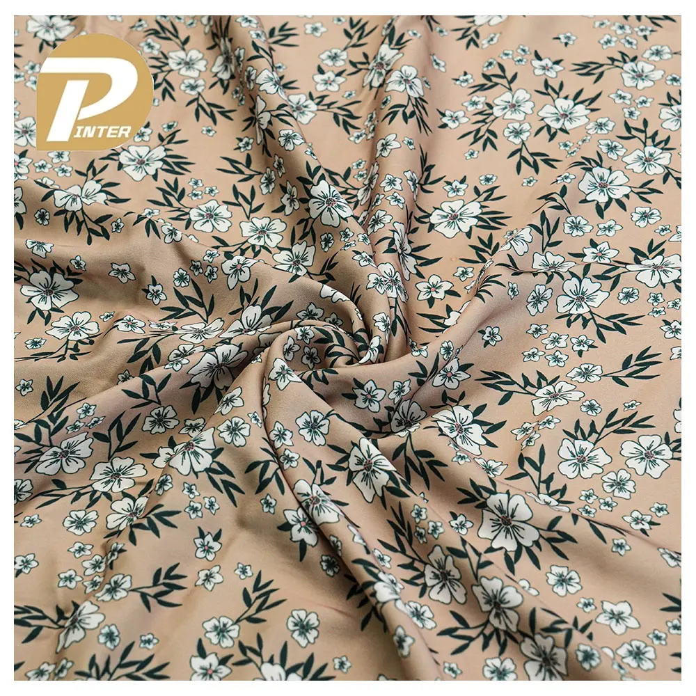 Hot Selling Digital Print Limited on Sale Printed Silk Satin Fabric for Sleep Wear