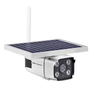 GSA mycam Solar Panel Wireless WiFi Camera 2MP Outdoor 2-way Audio PIR Rechargeable Battery