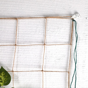 Red de cuerda de cáñamo para trepar, malla de soporte para plantas, para decoración navideña, ideal para dropshipping - Product Image 4