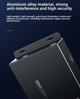 Kedatangan Baru 20Km 4K Sfp Single Mode 3Gbps Optical Transceiver Hdmi Kvm Lc Kabel Serat Optik Ekstender Serat Optik