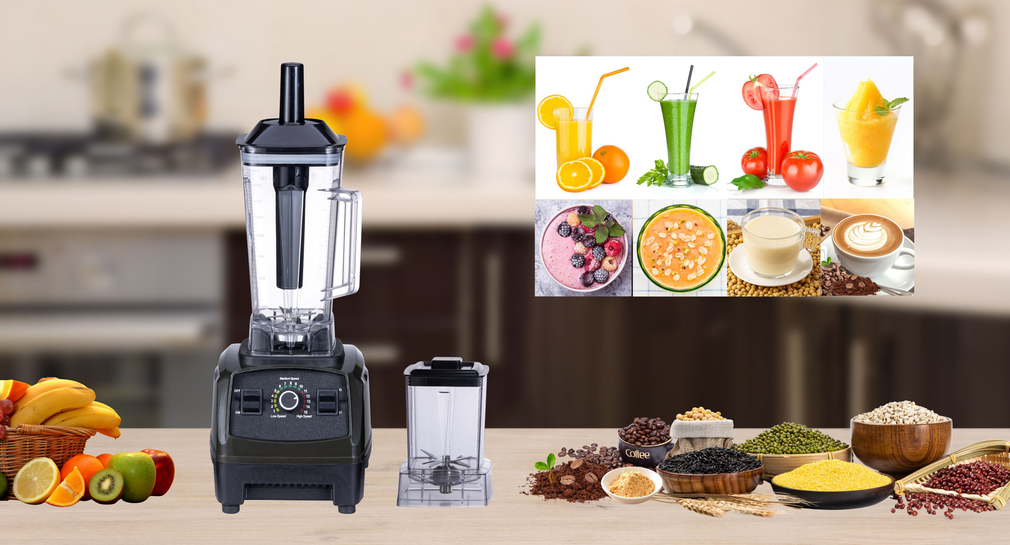 High-speed Ice Breaking & Multifunctional Kitchen Appliance
