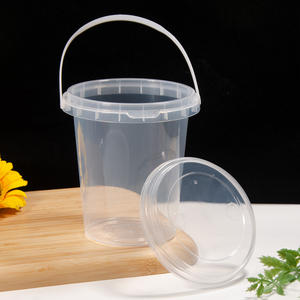 PP Chất Liệu 1000Ml Trong Suốt Trà Sữa Cup Với Xử Lý Takeout Nước Trái Cây Trà Sữa Salad Xô Hai Rơm Lỗ Nắp - Product Image 4