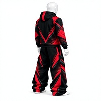 Nouvelle Collection 2026 – Survêtements Streetwear Unisexe Personnalisables avec Logo, Effet Délavé, Ensemble Sweat à Capuche Ample et Pantalon de Survêtement Baggy – En Promotion