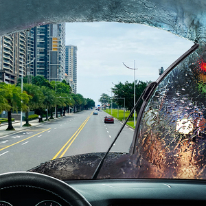 Weilong 100% Natuurlijk Rubber 12-28 Inch Zonder Been Universele Fit Auto Ruitenwisserblad Met Multifunctionele Clear Cleaner - Product Image 6