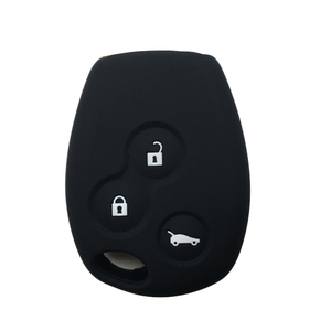 CRH voiture télécommande porte-clés étui en silicone adapté pour <span class=keywords><strong>Renault</strong></span> Clio <span class=keywords><strong>3</strong></span> <span class=keywords><strong>Kangoo</strong></span> Dacia Modus - Product Image 2