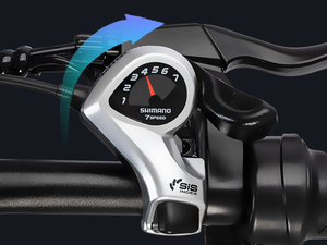 YVY Q20 <span class=keywords><strong>Mini</strong></span> Bici Elettrica con Pneumatici <span class=keywords><strong>Fat</strong></span> da 20*4.0 Pollici, E-<span class=keywords><strong>Bike</strong></span> Veloce, Bicicletta Elettrica da Fuoristrada per Adulti - Product Image 2