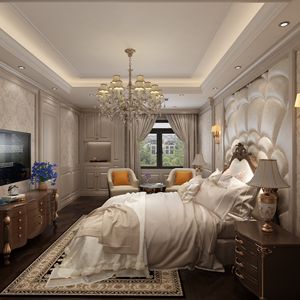 Armario de Dormitorio Moderno de Madera Maciza de Alta Gama, Vestidor, Tocador, Hecho en China para Uso en Apartamentos, Ecológico - Product Image 2