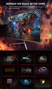 Mới Đến 32 Inch FHD Cong Không Khung LED Máy Tính Chơi Game Màn Hình <span class=keywords><strong>Tv</strong></span> - Product Image 6