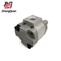 Zhengquan CBQZ-G1.7FL camion plaque arrière pompe à engrenages hydraulique haute pression pompe à huile booster pompe de transfert d'huile plaque arrière de camion