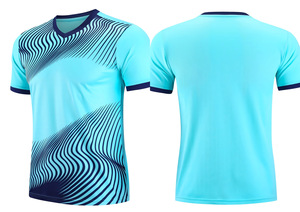 Set Maglia da Calcio Estiva a Maniche Corte per Uomo, <span class=keywords><strong>Serie</strong></span> LJ Personalizzata, Stampa a Trasferimento Termico, Asciugatura Rapida - Product Image 5