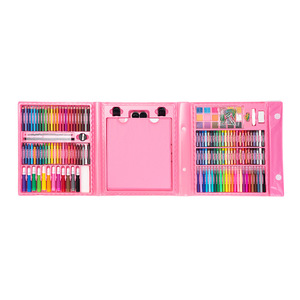 Schoolknutselspullen Kinderen Tekenen Speelgoed Schilderen Schrijfwaren Kleurpotloodset De Arte 208-delige tekensets - Product Image 5