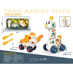 Animal Kingdom Jouet bloc de construction personnalisable Jouet modèle en plastique assemblé pour le marché sud-américain Options d'emballage de couleur - Product Image 4