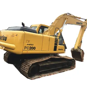 Used excavator original Komatsu PC220-6 PC210-7 PC200-8 for sale at lowest price with low oil consumption easy to operate