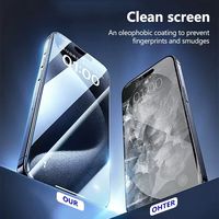 Rollo de Película Protectora de Pantalla 2.5D Antihuellas y Antireflejos para Teléfono Móvil, Múltiples Opciones de Grosor, HD Transparente