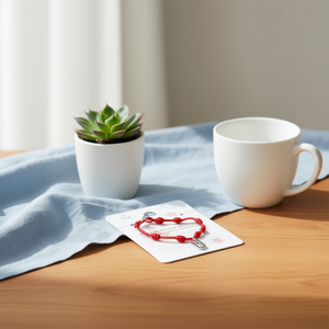 Bracciale a Sette Nodi in Acciaio Inossidabile con Lettera U, Gioiello Unisex da Regalo - Product Image 3