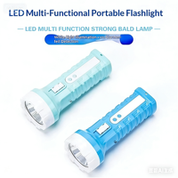 Lampe torche détecteur de billets, mini lampe torche LED rechargeable multifonctionnelle portable haute luminosité pour extérieur, cadeau spécial, faisceau de plus de 500 m