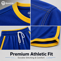 Ensemble de maillots de football personnalisés QuestLink, sublimation intégrale, séchage rapide, respirant, maillot et short de football, uniforme d'équipe, OEM