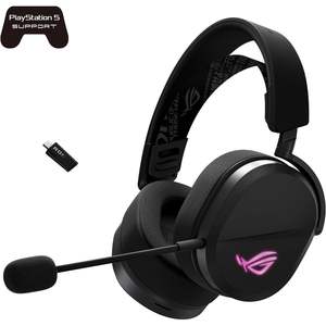 Auriculares Inalámbricos para Juegos Rog Pelta, Negros, con Controladores de 50 mm, Tres Modos, Bluetooth, USB-C, Venta al Por Mayor - Product Image 2