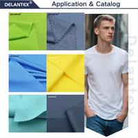 100% Polyester-Netzstoff 160GSM 160cm Sublimationsstoff Anti-Vergilbung Outdoor-Futter Windeln Leichtgewichtig Atmungsaktiv