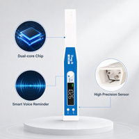 Medidor de Salinidad Digital Inteligente Anbachi con Recordatorio por Voz, Chip de Doble Núcleo para Acuarios, Agua de Mar, Pruebas de Agua en Peceras de Arrecife