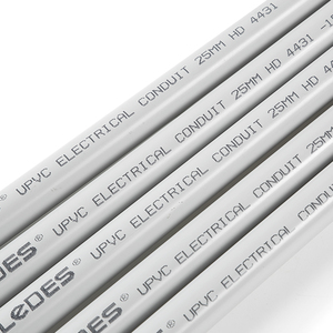 Tubería Rígida de <span class=keywords><strong>PVC</strong></span> Resistente a los Rayos UV para Cableado Eléctrico, Conducto Eléctrico de 32 <span class=keywords><strong>mm</strong></span> y 50 <span class=keywords><strong>mm</strong></span>, Tubos de Plástico Resistentes para Instalaciones Eléctricas - Product Image 6