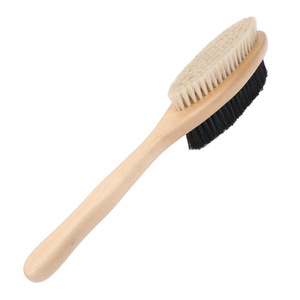 <b>Shoe</b> Brush Dual-Sided <b>Soft</b> Bristles For Clothes And <b>Shoes</b> Lint Removal Multifunctional Cleaning Tool - Product Image 4