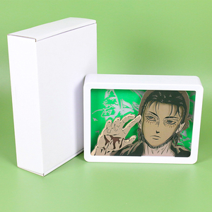 Figura de Attack on Titan Anime <span class=keywords><strong>Manga</strong></span> lámpara Demon Slayer Anime caja de luz regalo LED luz de noche lámpara de mesa regalos de cumpleaños para niños - Product Image 6