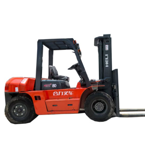 Chariot élévateur d'occasion spécial à durée limitée heli 8 tonnes/5 tonnes chariot élévateur petites machines de construction utilisation agricole pour les Offre Spéciale - Product Image 1