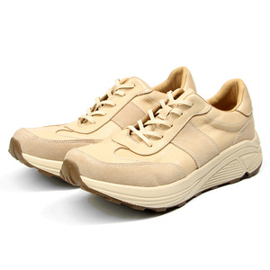 Off <b>White</b> Dad Shoes Low Heel <b>Lace</b> Up Color Blocking Walking Style Shoes - Product Image 5