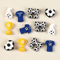 Perles 3D de football : Coupe, Maillot, Stylo perlé en forme de ballon de football