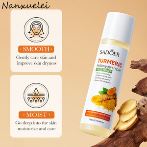 Tonique visage au curcuma hydratant longue durée réparateur anti-oxygène de marque privée - Product Image 3