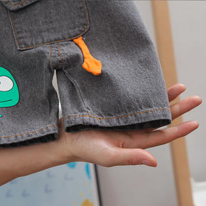 Venta al por Mayor de Conjuntos de Ropa para Niños, Estilo Nuevo, Camisetas para Hombre y Pantalones Cortos Cargo para Niños - Product Image 5