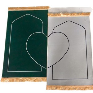 Bán Buôn Retro In Ấn Hồi Giáo Cầu Nguyện Thảm Thảm Hồi Giáo Cầu Nguyện Dày Hồi Giáo Hình Trái Tim Cầu Nguyện Mat - Product Image 5