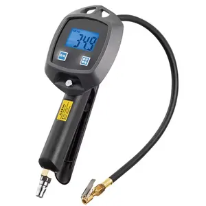 Pengaturan pengukur tekanan ban Digital, alat pengukur tekanan ban otomotif untuk mobil truk sepeda dengan Backlit LCD Inflate BW-L01
