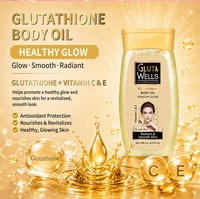 Gel Huile Corporel Scintillant à la Glycérine Hydratant Nourrissant Éclat Radieux Massage Gua Sha Corps Entier 200ml